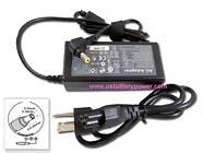 Replacement ASUS F75A laptop ac adapter (Input: AC 100-240V, Output: DC 19V, 3.42A, Power: 65W)
