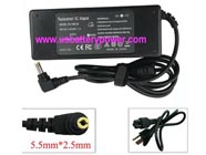 Replacement ASUS N55S laptop ac adapter (Input: AC 100-240V, Output: DC 19V, 4.74A, 90W; Connector size: 5.5mm * 2.5mm)