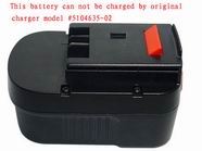 BLACK & DECKER A1714 power tool battery - Ni-Cd 2000mAh