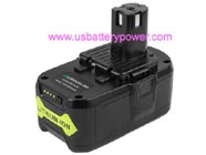 Replacement RYOBI BPL-1820 power tool battery (Li-ion 18V 6000mAh)