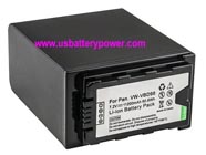PANASONIC AG-DVX200PB camcorder battery - Li-ion 11200mAh