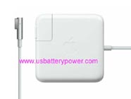 Replacement APPLE A1286 laptop ac adapter (Input: AC 100-240V, Output: DC 18.5V, 4.6A, 85W)