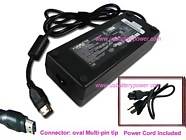 Replacement HP Pavilion zv6009us laptop ac adapter (Input: AC 100-240V, Output: DC 19V, 7.1A, 135W)