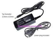 SAMSUNG P560-Pro laptop ac adapter - Input: AC 100-240V, Output: DC 19V, 2.1A, 40W, Connector size: 5.5mm * 3.0mm