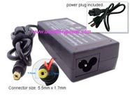 ACER A13-040N3A laptop ac adapter - Input: AC 100-240V, Output: DC 19V, 3.42A, Power: 65W