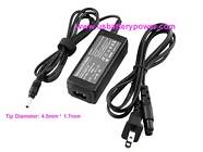 Replacement TOSHIBA AT100 table series laptop ac adapter (Input: AC 100-240V, Output: DC 19V, 1.58A, Power: 30W)