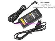 Replacement HP 255 G3 Notebook PC Series laptop ac adapter (Input: AC 100-240V, Output: DC 19.5V, 2.31A; Power: 45W)