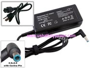 HP Chromebook 11 G5 EE laptop ac adapter - Input: AC 100-240V, Output: DC 19.5V 2.31A 45W; Connector size: 4.5mm * 3.0mm