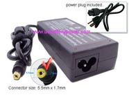 Replacement ACER F5-571G-38Y9 laptop ac adapter (Input: AC 100-240V, Output: DC 19V 3.42A 65W; Connector size: 5.5mm * 1.7mm)