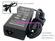 Replacement SAMSUNG AD-6019S laptop ac adapter (Input: AC 100-240V, Output: DC 19V, 3.16A, 60W; Connector size: 5.5mm * 3.0mm)