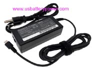 Replacement SAMSUNG NT950QED-K71 laptop ac adapter (Input: AC 100-240V, Output: DC 20V 3.25A 65W USB-C)