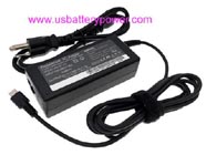 Replacement SAMSUNG NP950QCG-K01US laptop ac adapter (Input: AC 100-240V, Output: DC 20V 3.25A 65W USB-C)