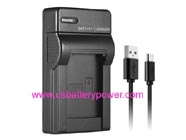 SAMSUNG CL80 camera battery charger- 1. Smart LED charging status indicator.<br />
2. USB charger, easy to carry.<br />