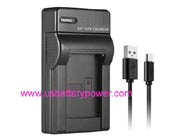 SAMSUNG HMX-Q100PN camcorder battery charger- 1. Smart LED charging status indicator.<br />
2. USB charger, easy to carry.