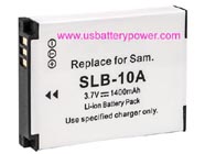 Replacement BENQ Benq G2 camera battery (li-ion 3.7V 1400mAh)