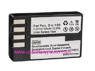 Replacement PENTAX D-LI109 camera battery (Li-ion 7.4V 2100mAh)