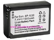 Replacement SAMSUNG ED-BP1130 camera battery (Li-ion 7.4V 1500mAh)