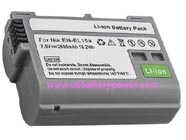 Replacement NIKON EN-EL15 camera battery (Li-ion 7V 2600mAh)