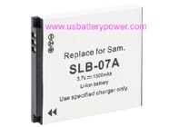 Replacement SAMSUNG TL90 camera battery (Li-ion 3.7V 1500mAh)