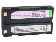 Replacement PENTAX EI-2000 camera battery (Li-ion 7.4V 2600mAh)