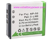 Replacement KODAK EasyShare M2008 camera battery (Li-ion 3.7V 1400mAh)