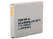 Replacement CANON Digital IXUS 60 camera battery (Li-ion 3.7V 1500mAh)