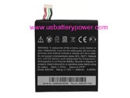 Replacement HTC One X+ mobile phone battery (Li-ion 3.7V 1800mAh)
