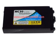 MOTOROLA MC30X0 Laser barcode scanner battery replacement (Li-Poly 3.7V 2740mAh)