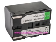 SAMSUNG VP-D301i camcorder battery - Li-ion 3200mAh