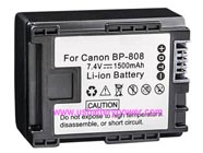 CANON BP-809B camcorder battery - Li-ion 1500mAh