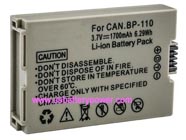 Replacement CANON BP-110 camcorder battery (Li-ion 3.7V 1700mAh)