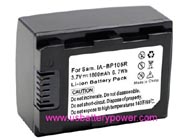 Replacement SAMSUNG HMX-F900BN camcorder battery (Li-ion 3.7V 1800mAh)